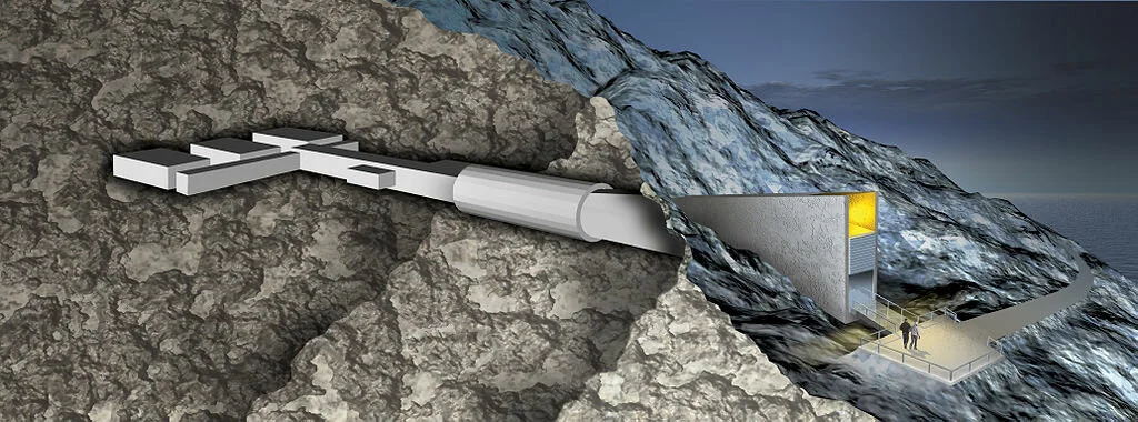 Svalbard Global Seed Vault Шпицберген Хранилище семян инфраструктура