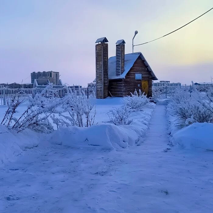 Хранилище семян в Якутии снаружи
